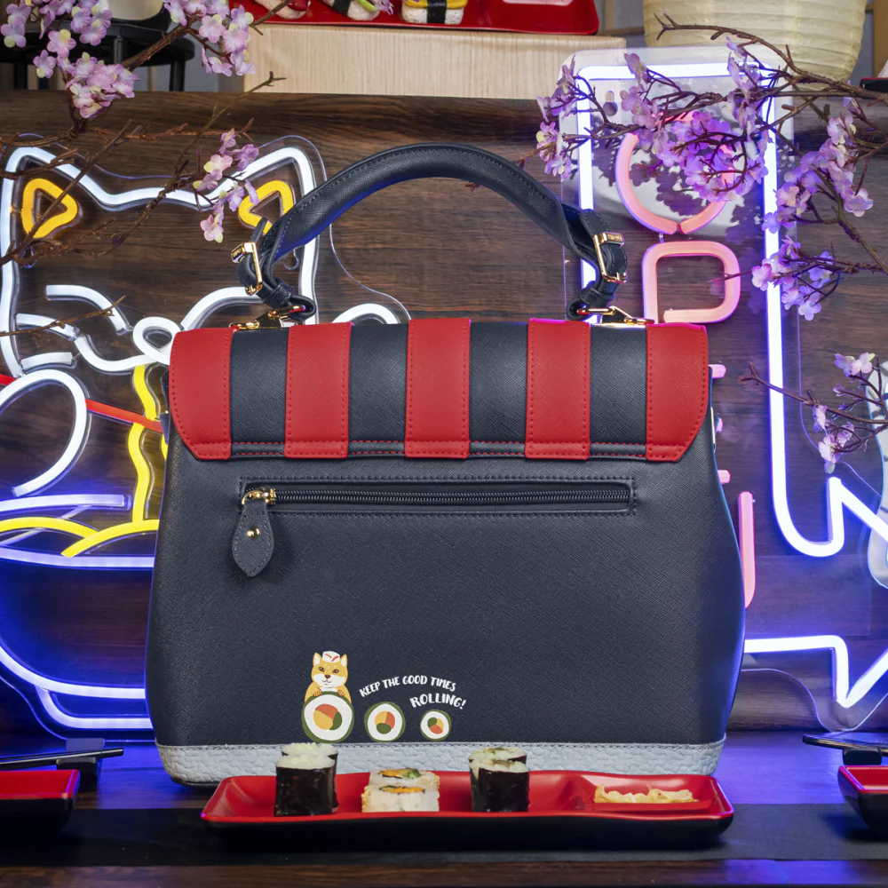 Vendula London Vendula Sushi - Blue Edition Grace Bag-zoom-8