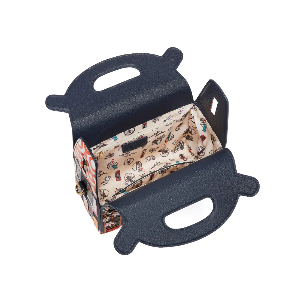 Vendula London Vendula Sushi - Blue Edition Takeaway Box Bag-zoom-12