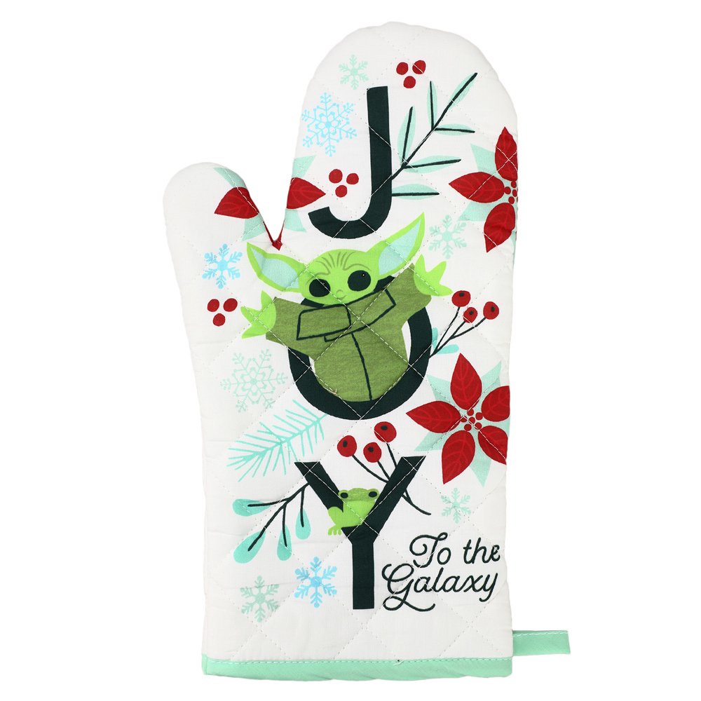 Star Wars The Mandalorian Grogu Holiday Kitchen Textile Set of 3