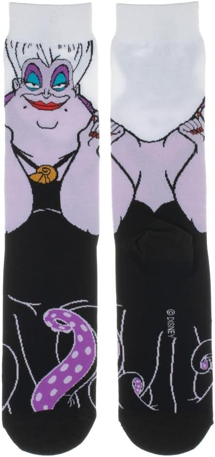 Ursula Socks Disney Villains Accessories Ursula Apparel Disney Villains Socks
