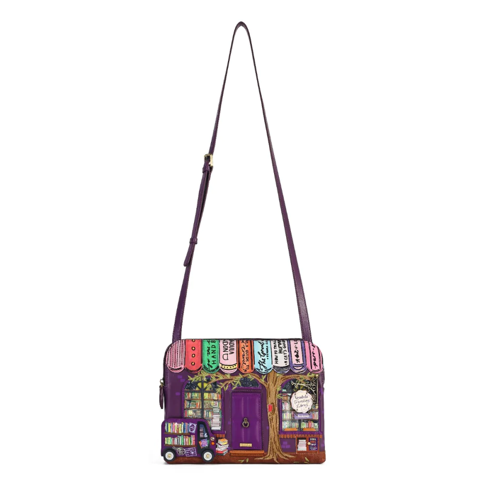 Vendula London Travelling Library Bookshop Bella Bag-6