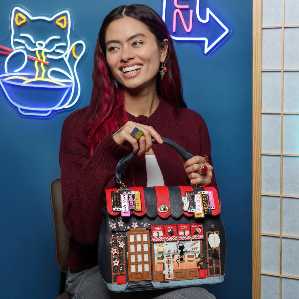 Vendula London Vendula Sushi - Blue Edition Grace Bag-4