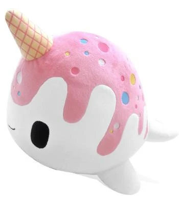 Tasty Peach NOMWHAL VANILLA-BERRY PLUSH 12.5"-1