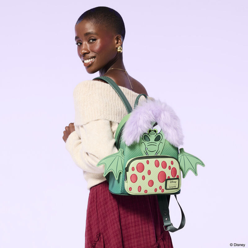 Loungefly The Sword in the Stone Madam Mim Dragon Cosplay Mini Backpack