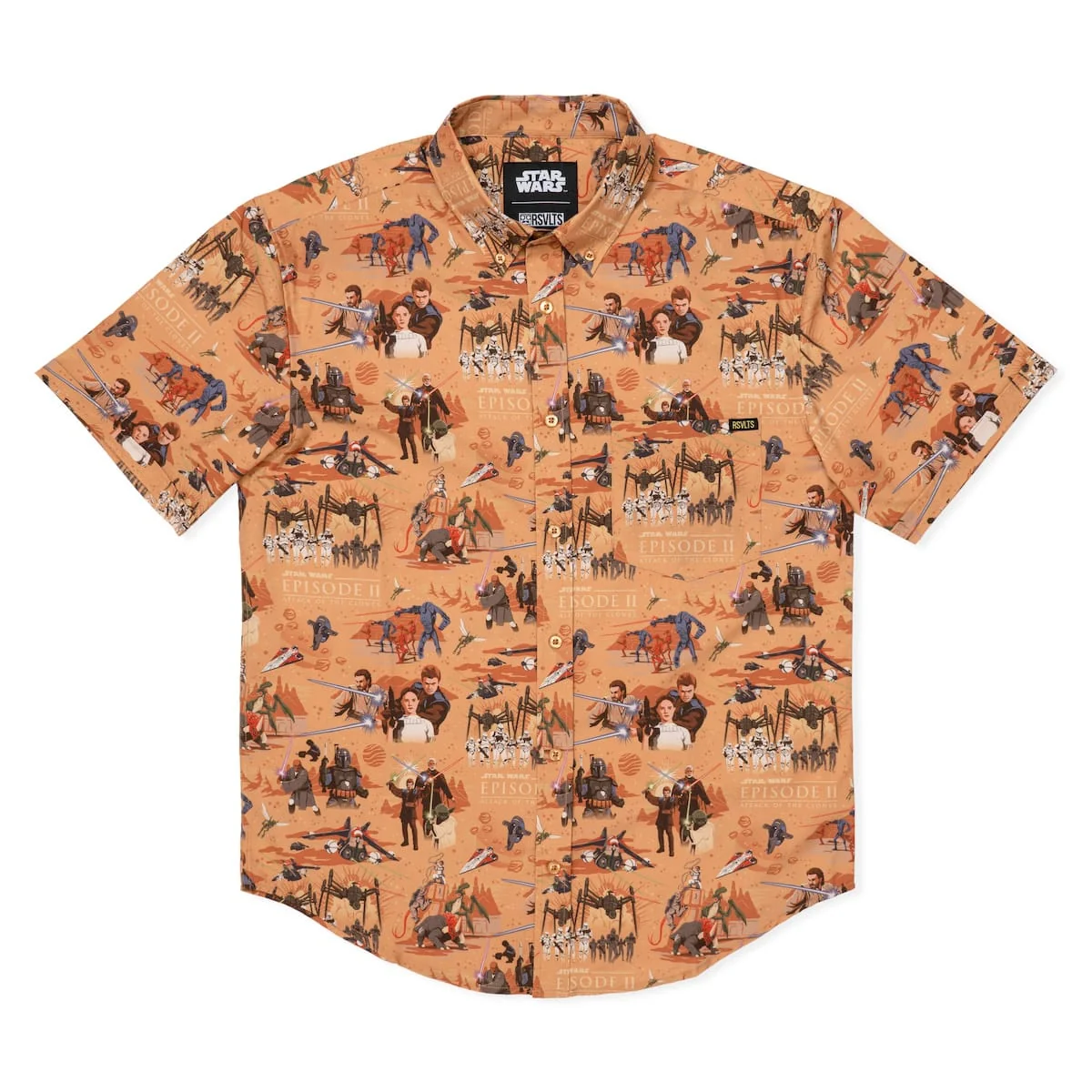 RSVLTS Star Wars "This Slumber Party's Over" – KUNUFLEX Short Sleeve Shirt