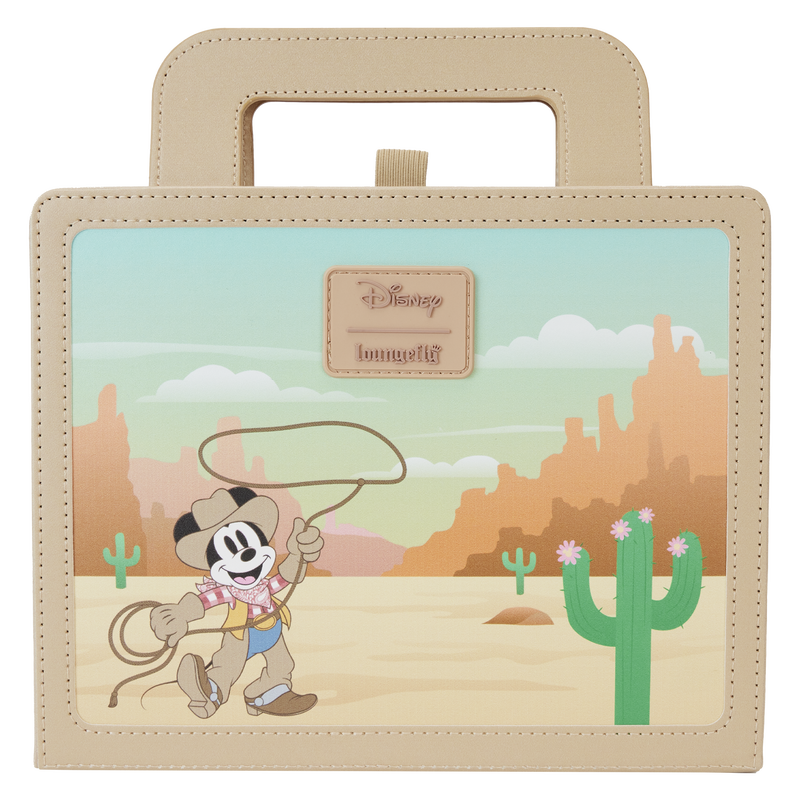Loungefly Western Mickey & Minnie Lunchbox Stationery Journal-4