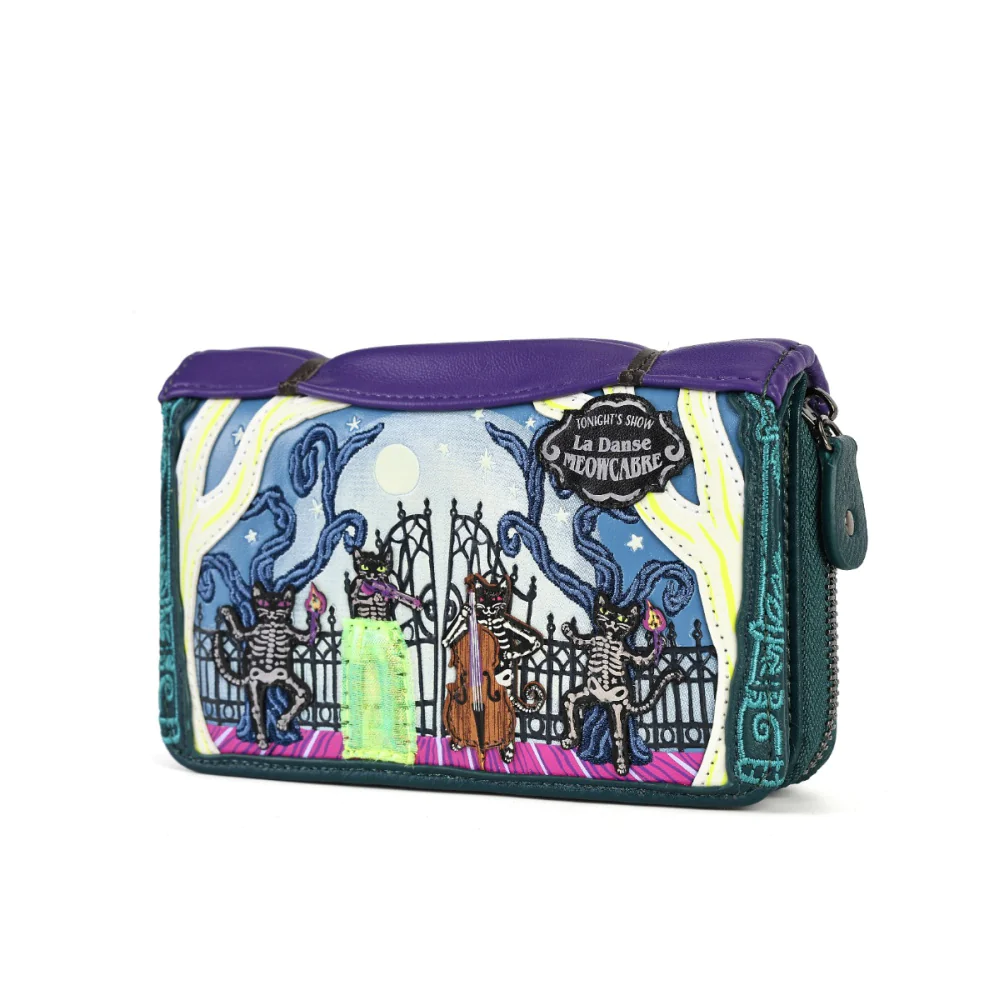 Vendula London Haunted Theatre Medium Ziparound Wallet-4