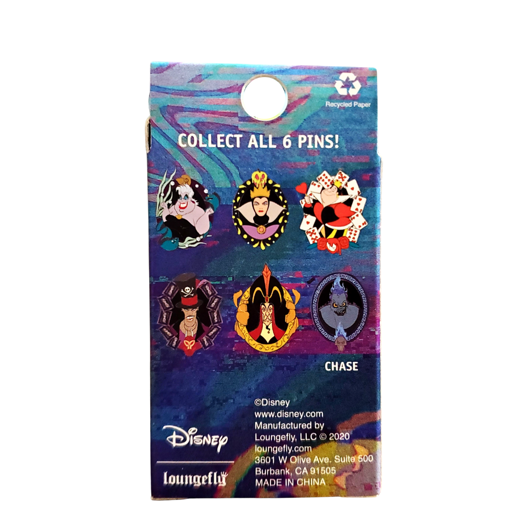Loungefly Disney Villains Random Blind Box Enamel Pin [ONE RANDOM]