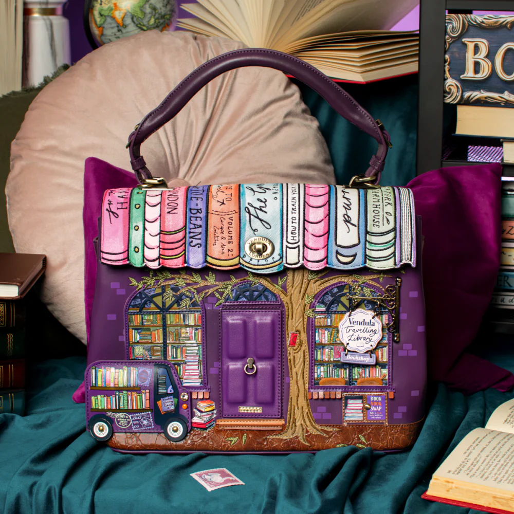 Vendula London Travelling Library Bookshop Grace Bag