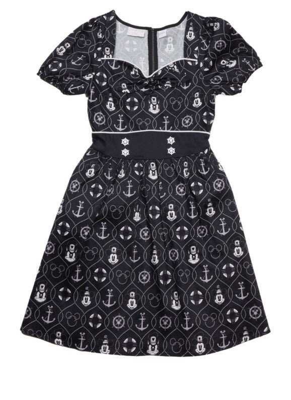 Loungefly Stitch Shoppe Disney Steamboat Willie Sailor Dress