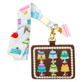 Loungefly Disney Princess Sweets Lanyard with Cardholder