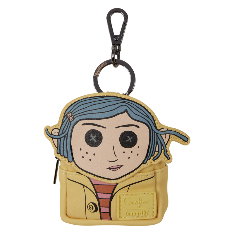 Loungefly Coraline Cosplay Mystery Mini Backpack Keychain Charm
