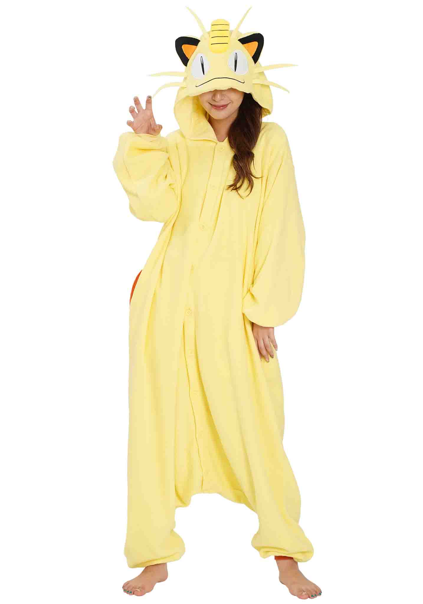Kigurumi Pokemon Meowth Adult-4