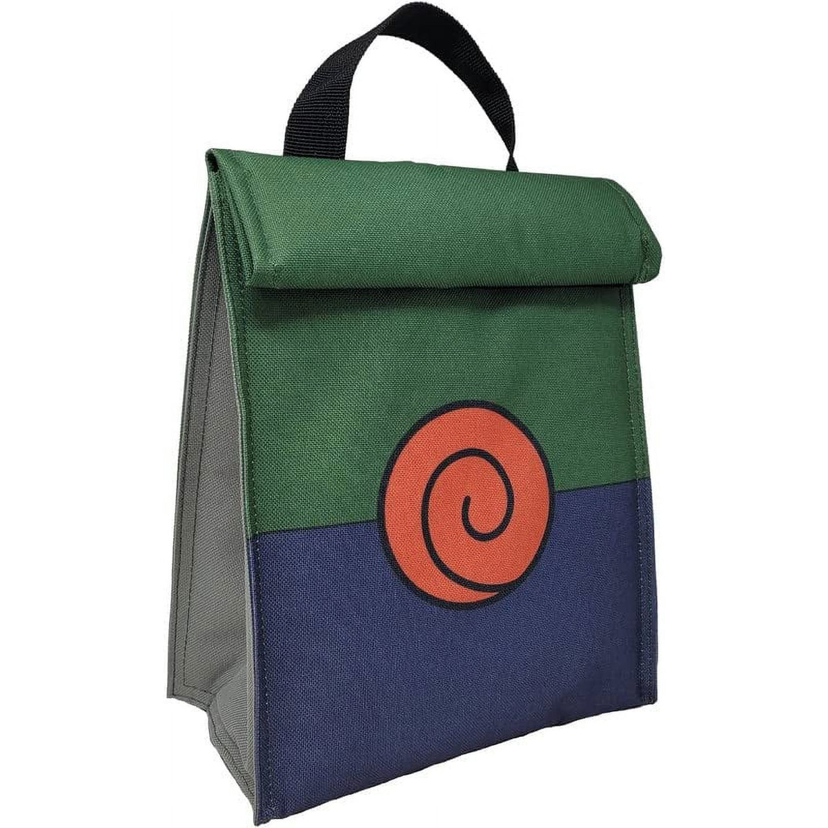 Naruto Shippuden Roll-Top Lunch Bag Kakashi Anime Officially Licensed One Size-zoom-1