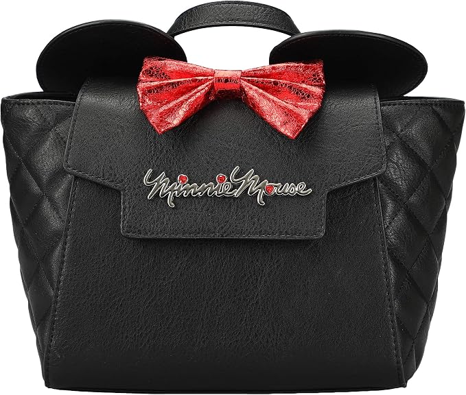 Disney Minnie Mouse Classic Cartoon Character Convertible Bag & Mini Backpack-zoom-1