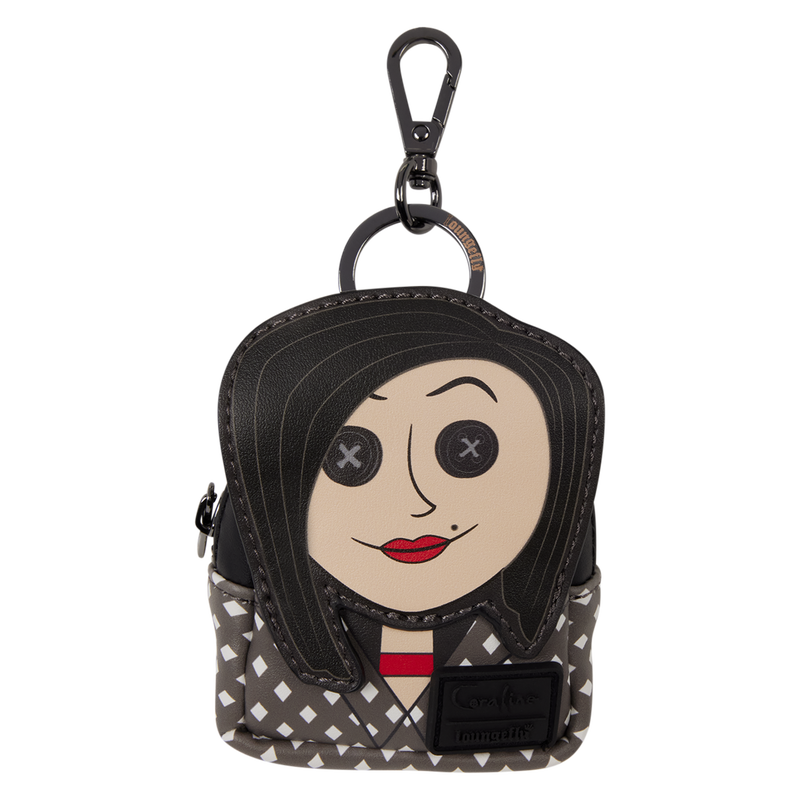Loungefly Coraline Cosplay Mystery Mini Backpack Keychain Charm