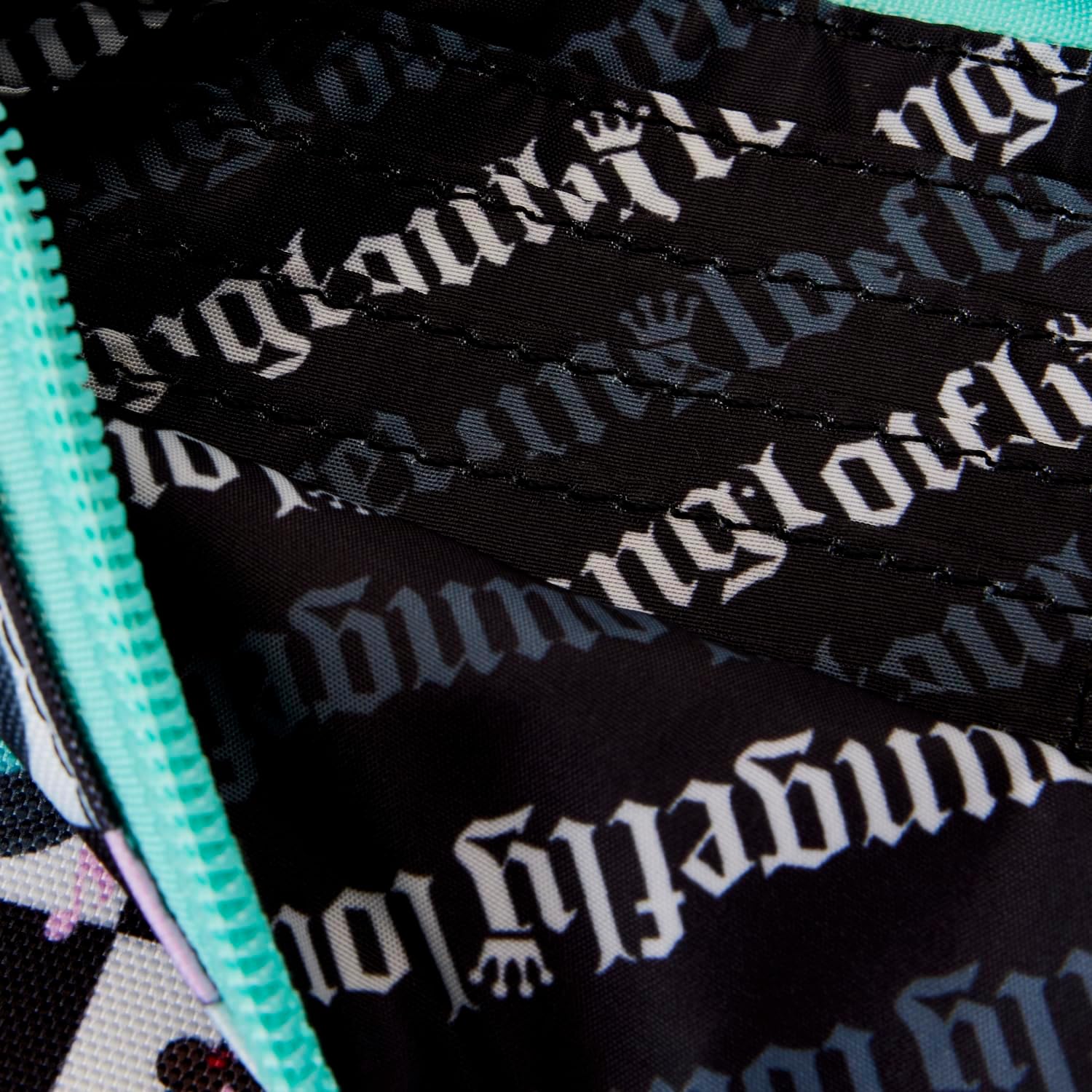 Mickey and Minnie Date Night Diner Nylon Wristlet-4