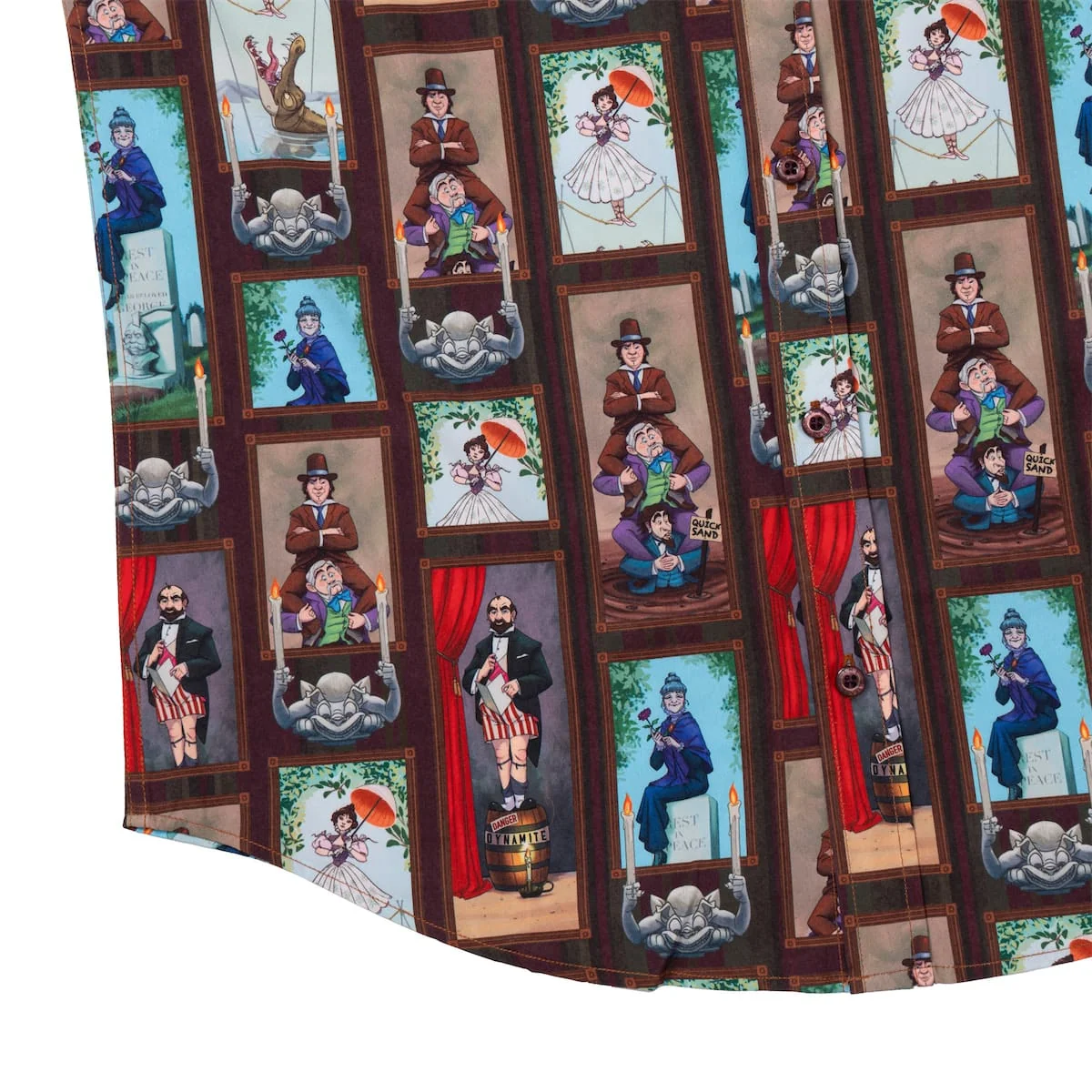 RSVLTS Disney's Haunted Mansion "The Stretching Room" – KUNUFLEX Short Sleeve Shirt-6