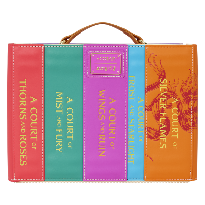 Loungefly A Court of Thorns and Roses Book Series Figural Crossbody Bag-zoom-1