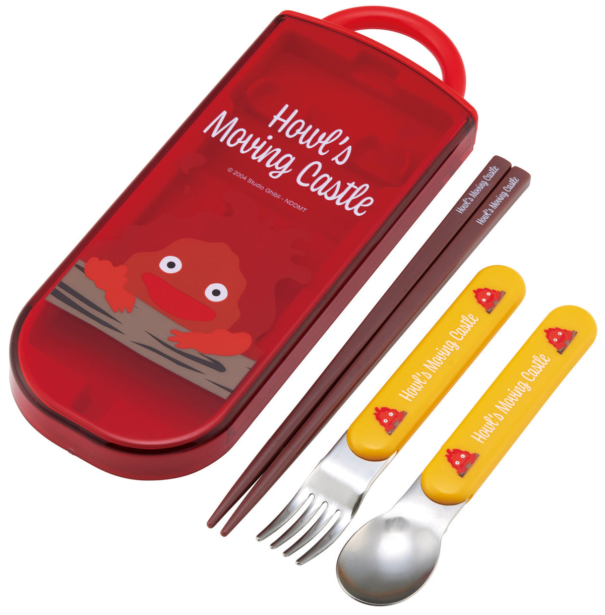 Studio Ghibli Howls Moving Castle Utensil Set -Calcifer-zoom-1
