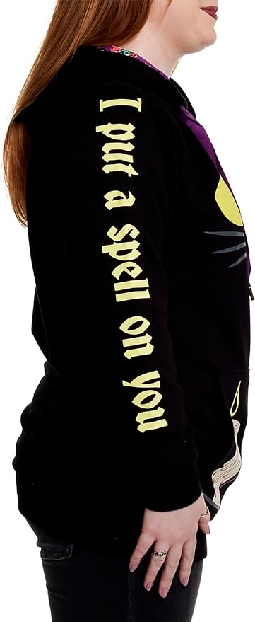 Loungefly Apparel Disney Hocus Pocus Binx Unisex Pullover Hoodie-zoom-3