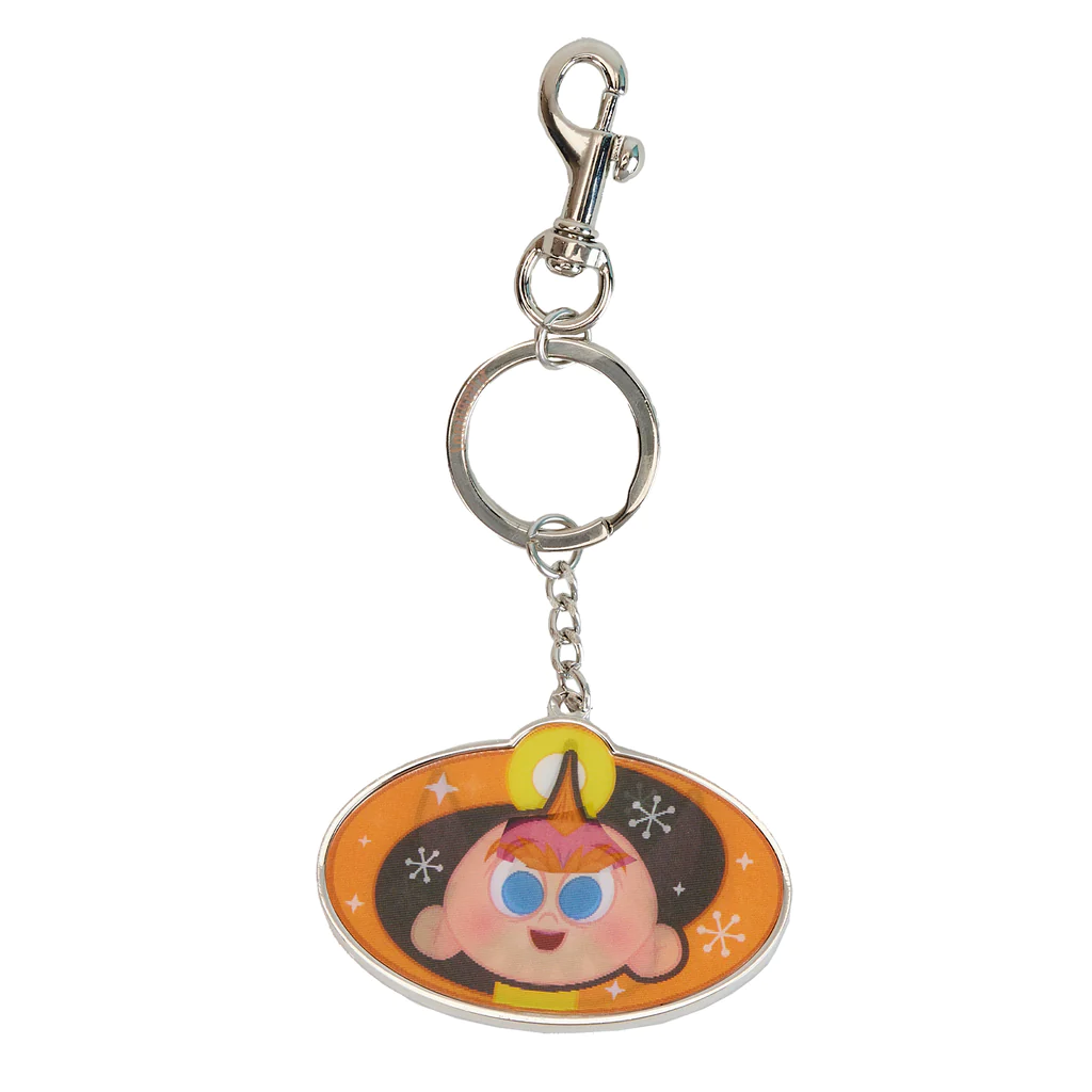 Loungefly Disney Pixar Incredibles Jack Jack Lenticular Enamel Keychain