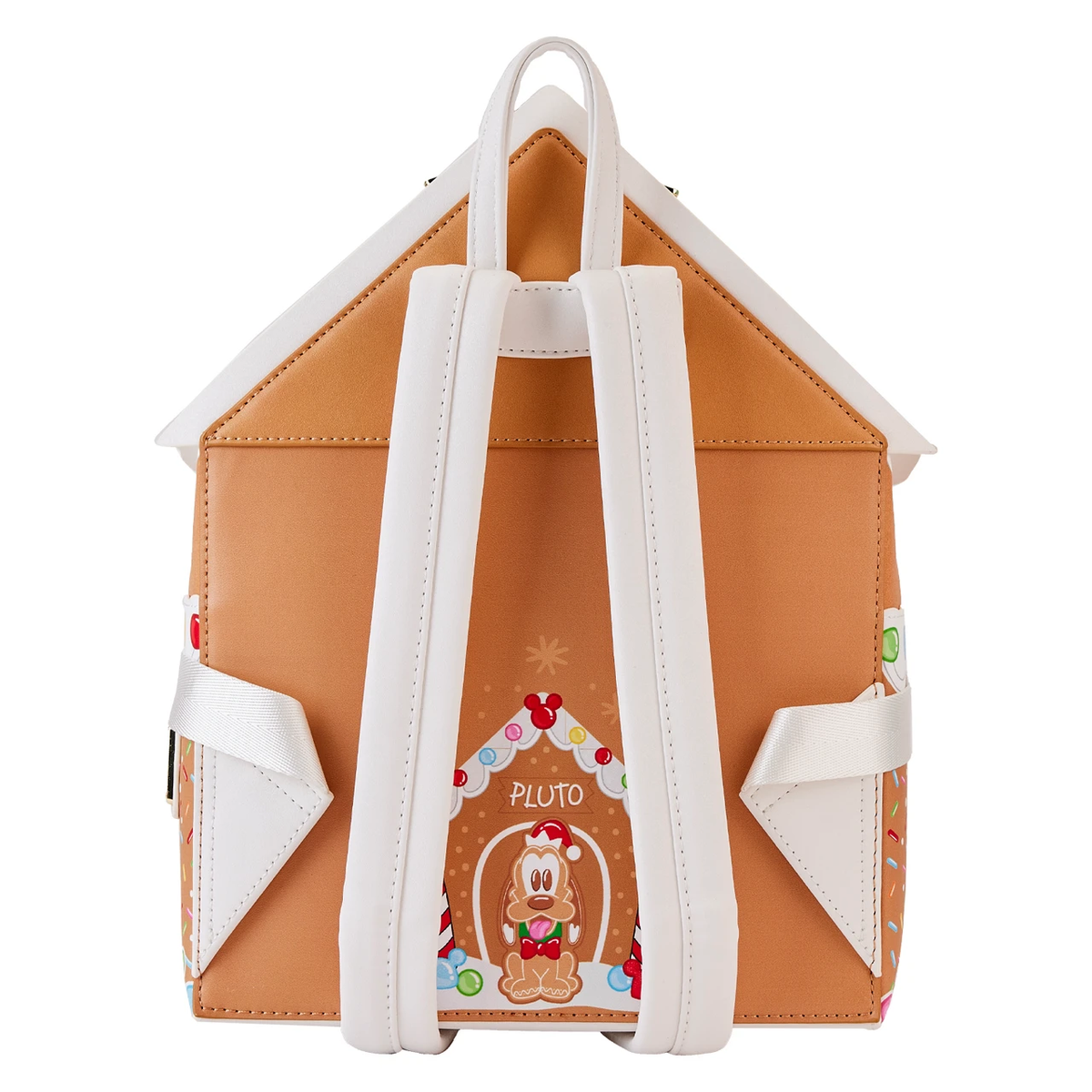 Loungefly Disney Mickey and friends gingerbread house mini backpack-zoom-4