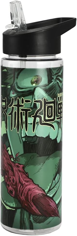 Jujutsu Kaisen Sukuna & Cursed Finger Anime Cartoon 24 oz. Travel Water Bottle-3