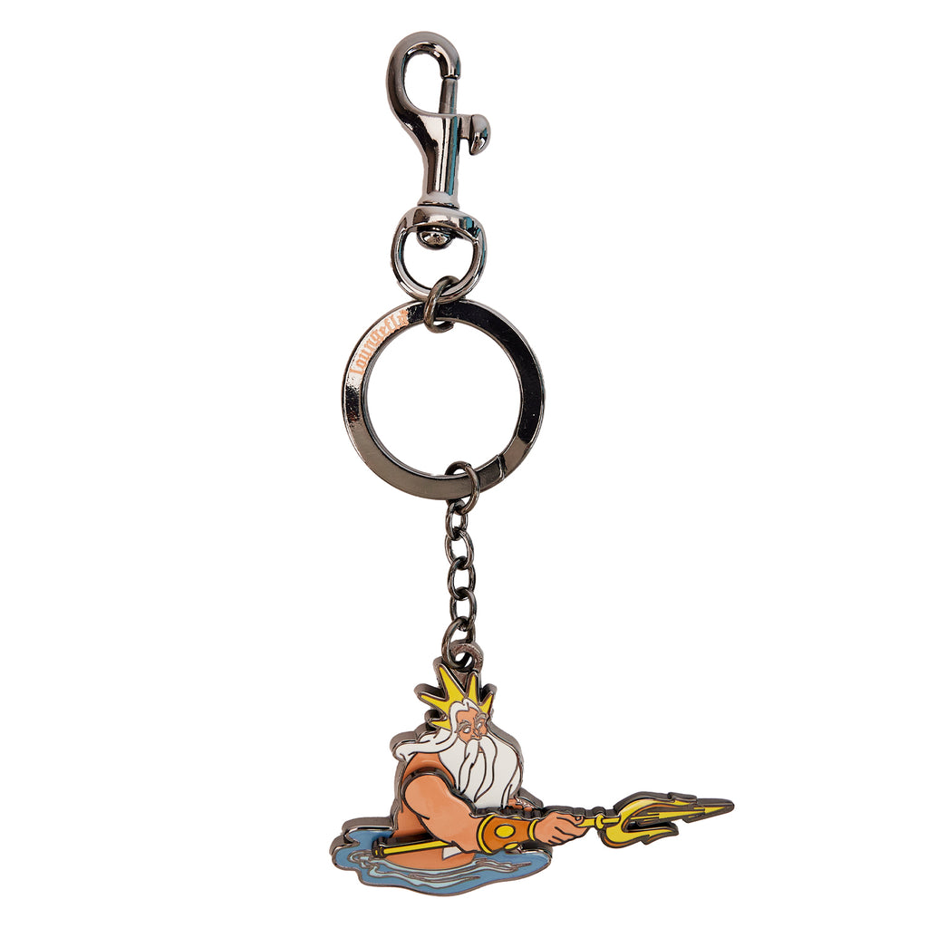 Loungefly Disney The Little Mermaid Tritons Gift Keychain