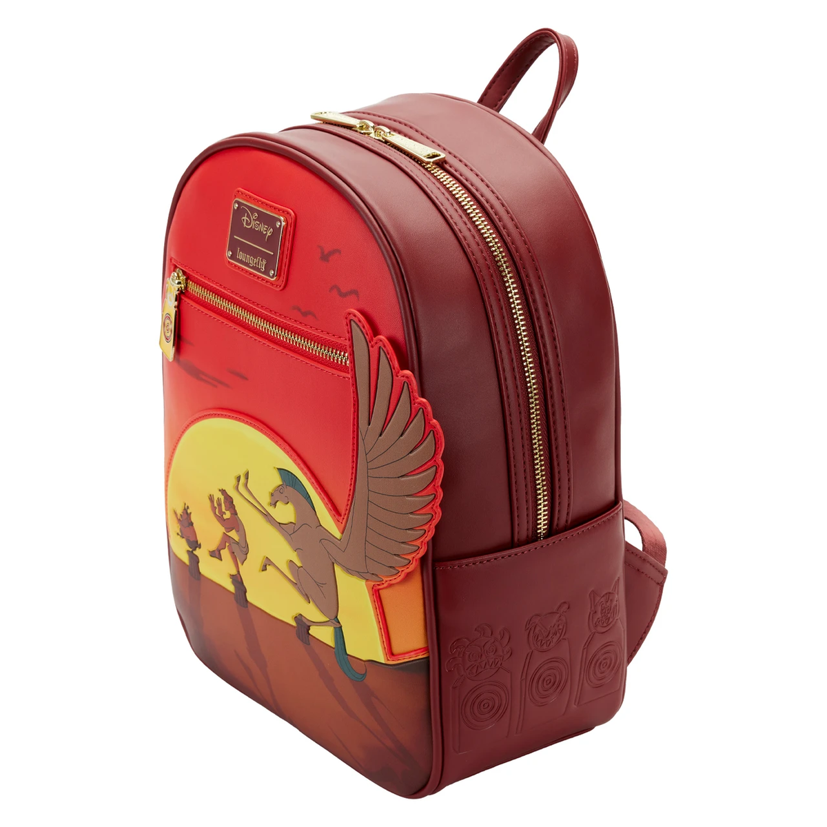 Loungefly Disney Hercules 25th Anniversary Sunset Mini Backpack-zoom-3