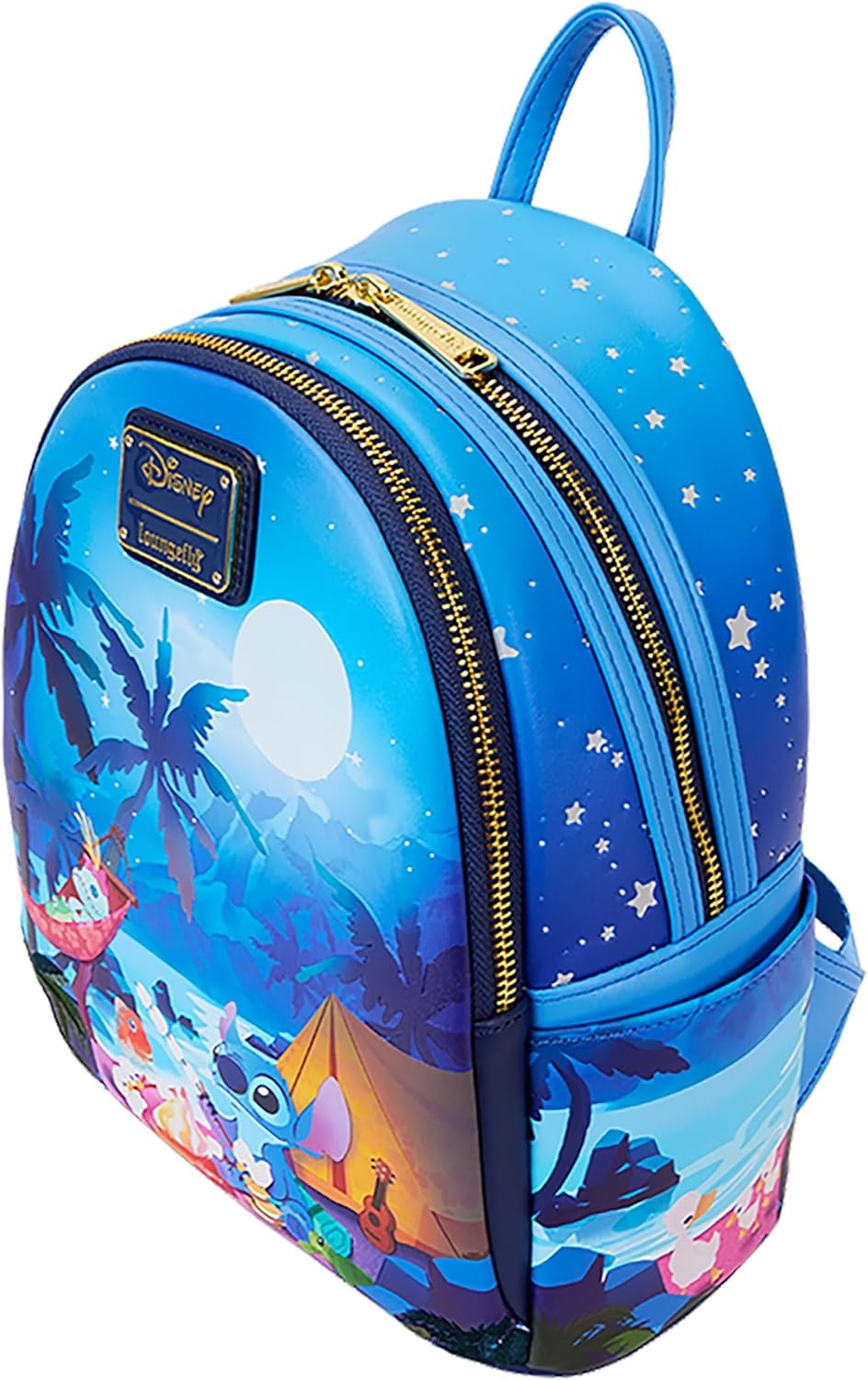 Loungefly Disney Lilo And Stitch Camping Cuties Mini Backpack-5