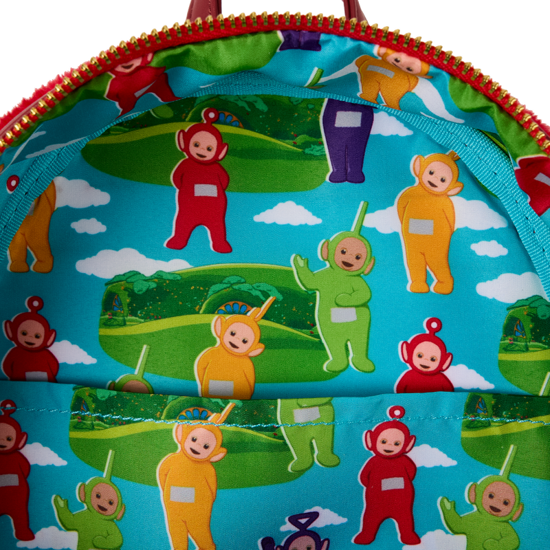 Loungefly Teletubbies Po Plush Cosplay Light Up Mini Backpack