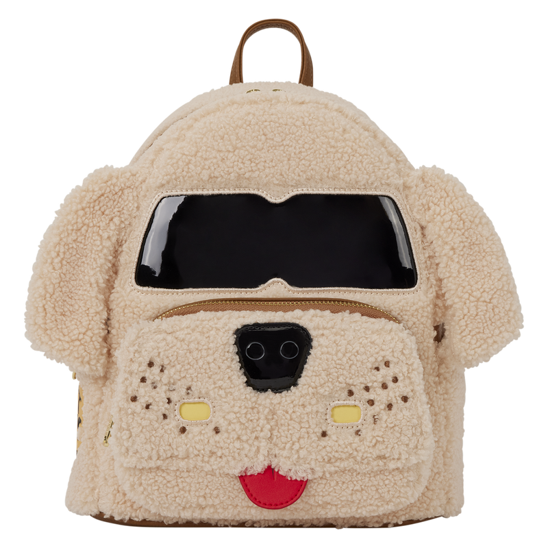 Loungefly Dumb & Dumber Mutts Cutts Van Glow Plush Mini Backpack