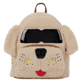Loungefly Dumb & Dumber Mutts Cutts Van Glow Plush Mini Backpack