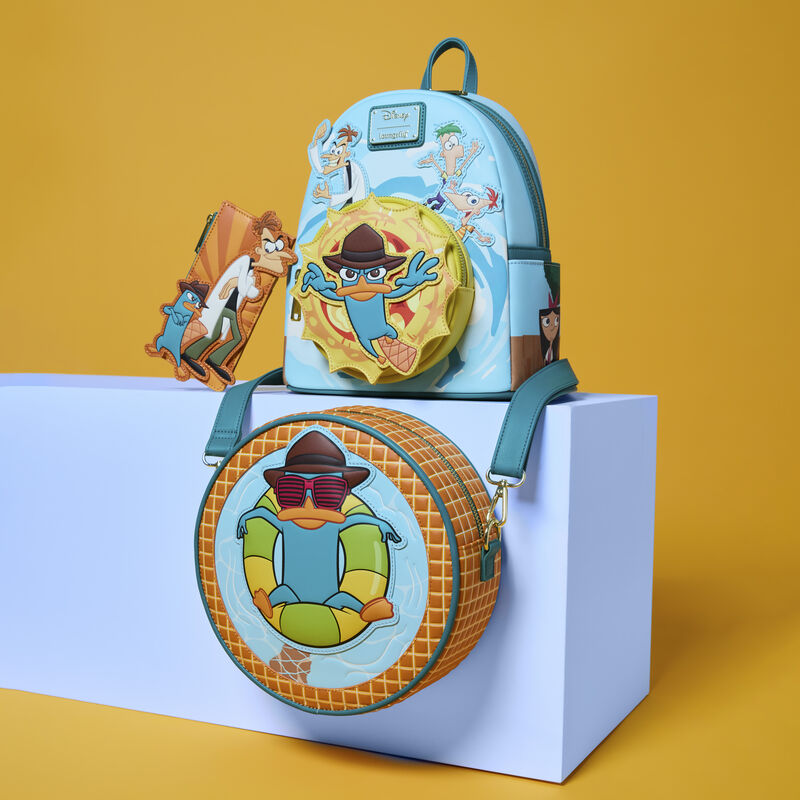 Loungefly Phineas & Ferb Light-Up Mini Backpack-4