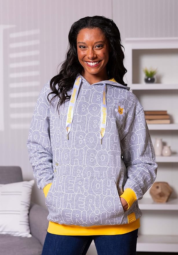 Loungefly Apparel Disney Winnie the Pooh adult all over print hoodie-zoom-2