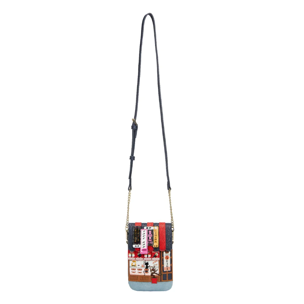Vendula London Vendula Sushi - Blue Edition Phone Pouch-zoom-4