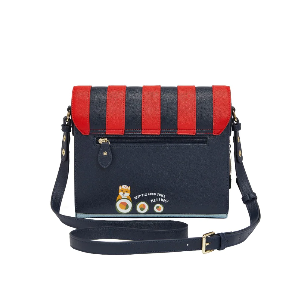 Vendula London Vendula Sushi - Blue Edition Box Bag-zoom-8