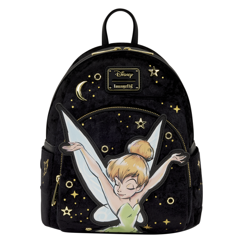 Loungefly Tinker Bell Pixie Dust Velvet Mini Backpack
