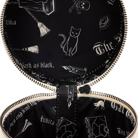 Loungefly Disney Hocus Pocus Black Flame Candle Crossbody-5