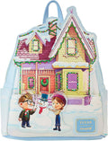 Loungefly Disney Pixar Up House Holiday Light Up Mini Backpack