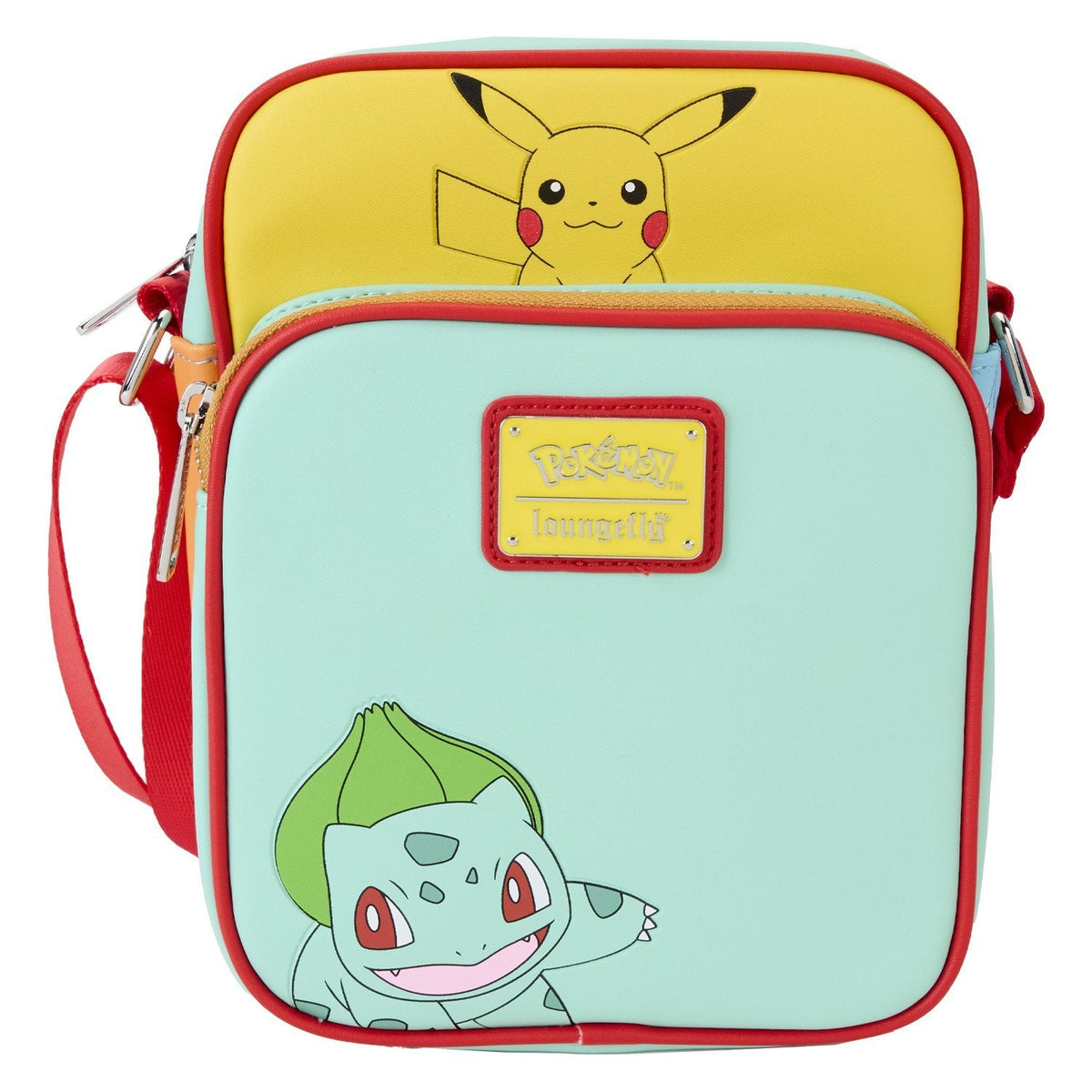 Loungefly Pokemon Color Block Starters Crossbody Bag-zoom-1