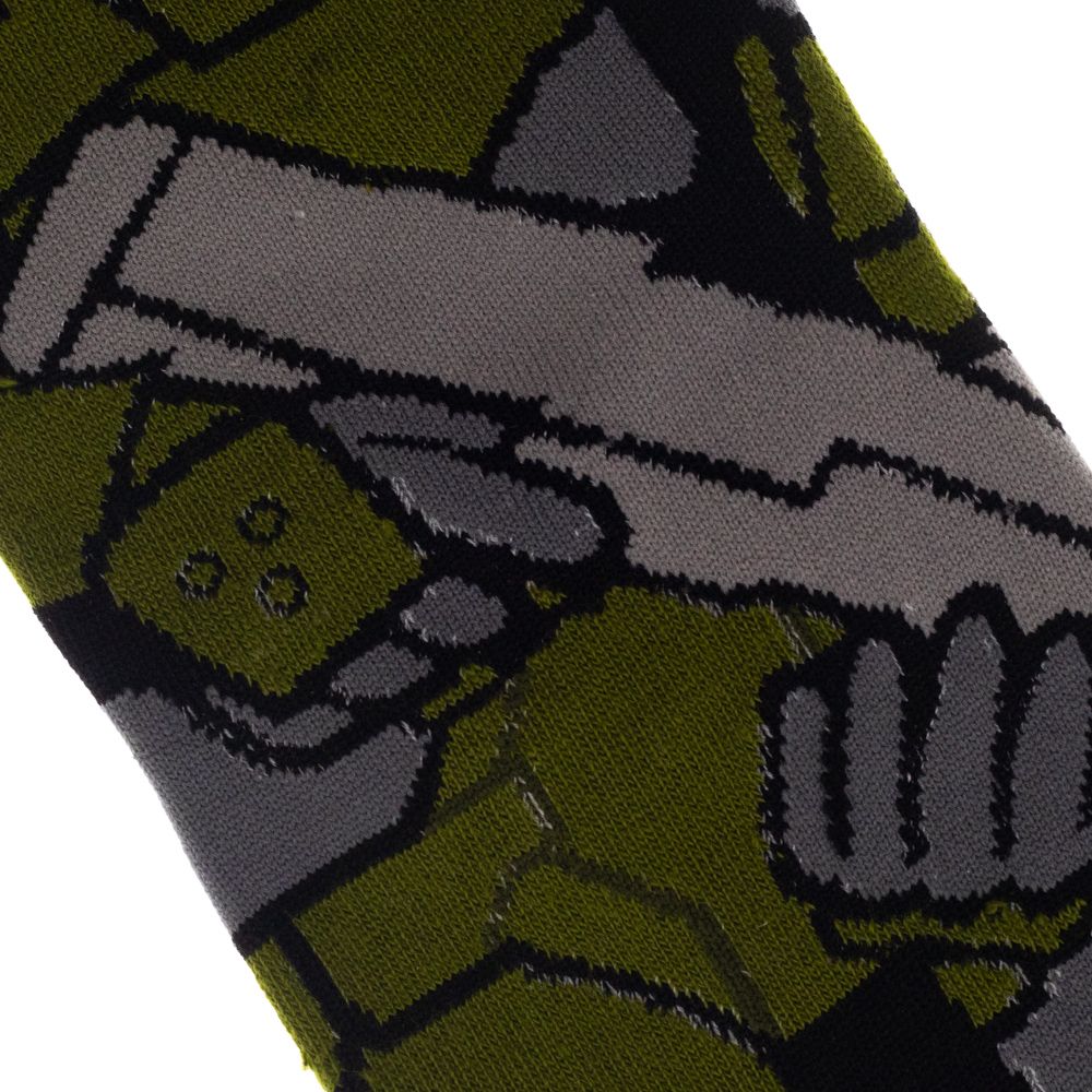 Halo Master Chief 360° Crew Socks for Men | Officially Licensed Xbox Gaming Apparel-4