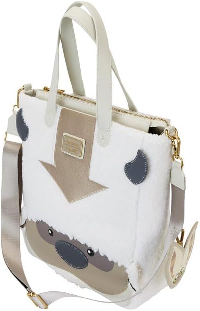 Loungefly Avatar: The Last Airbender Appa Cosplay Plush Tote Bag with Momo Charm