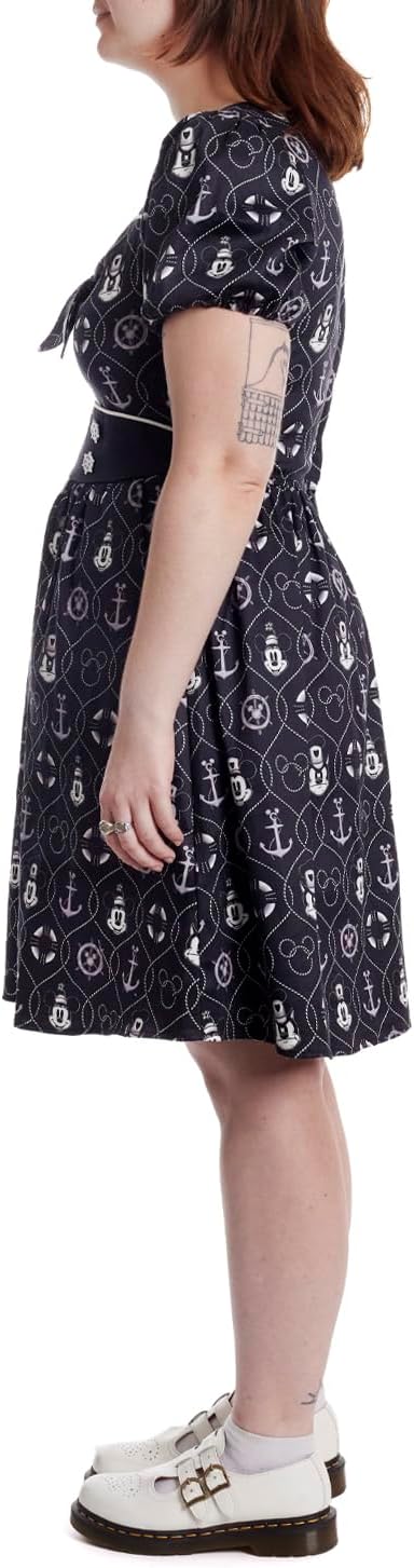 Loungefly Stitch Shoppe Disney Steamboat Willie Sailor Dress