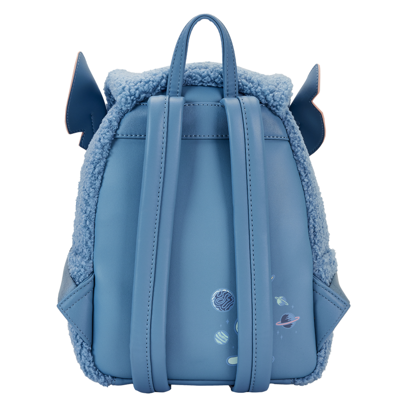 Loungefly Stitch Plush Sherpa Cosplay Mini Backpack-5