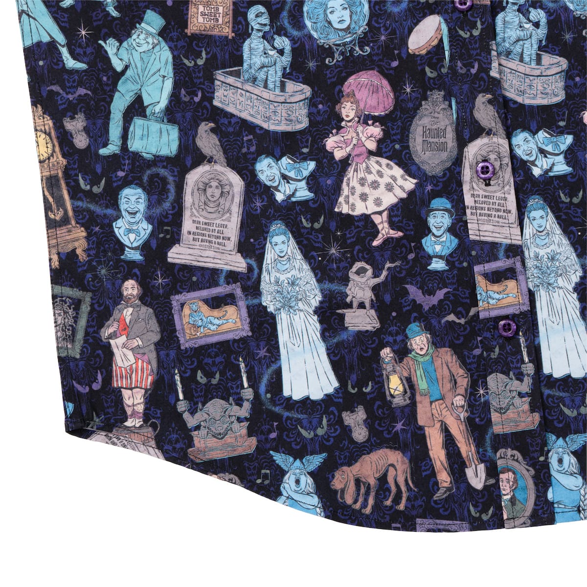 RSVLTS Disney's Haunted Mansion "Room for One More" – KUNUFLEX Short Sleeve Shirt-zoom-8