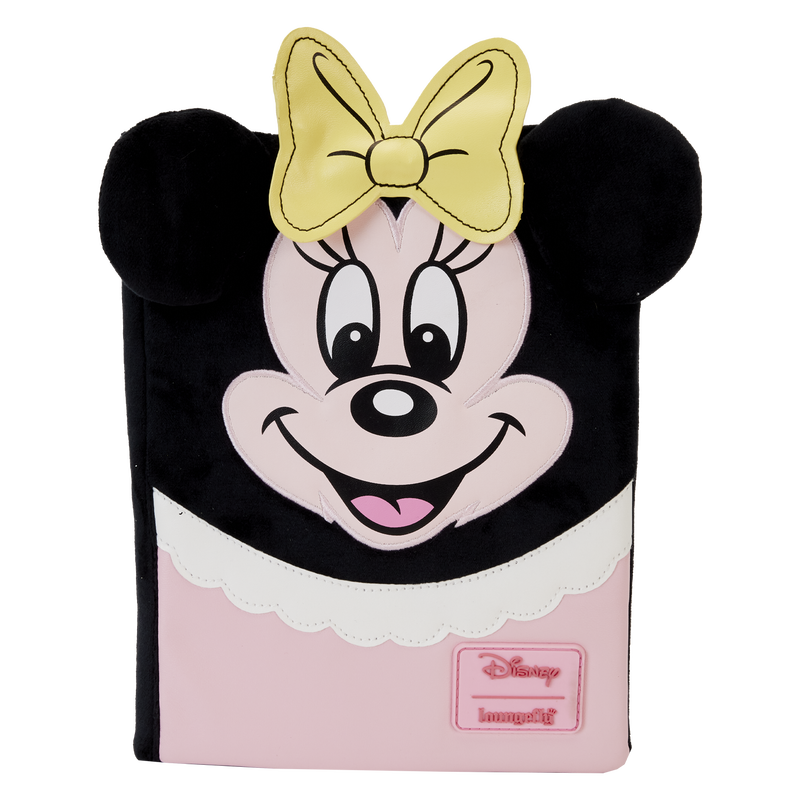 Loungefly Disney100 Minnie Mouse Classic Cosplay Plush Refillable Stationery Journal