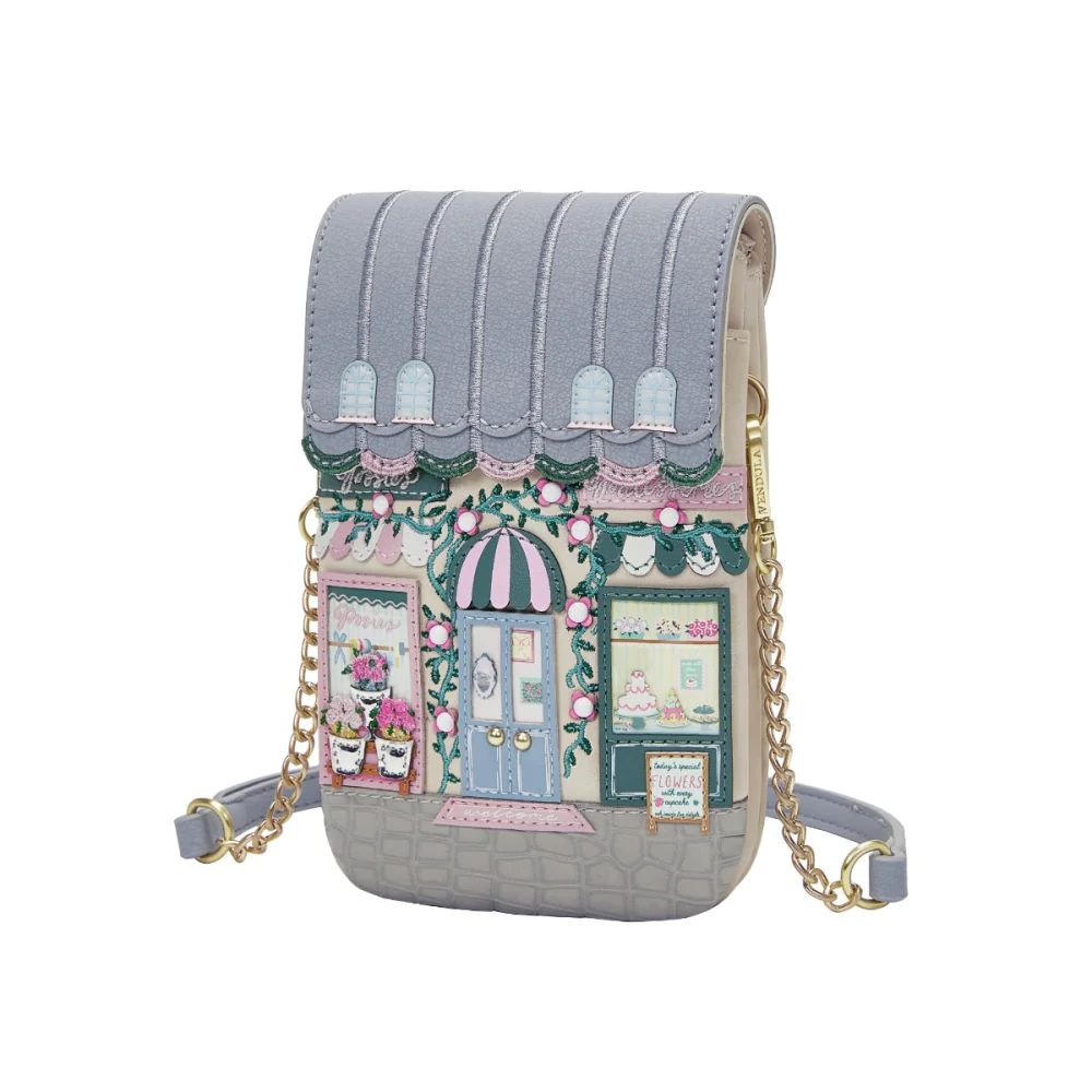 Vendula London Posies and Patisseries Phone Pouch-zoom-5