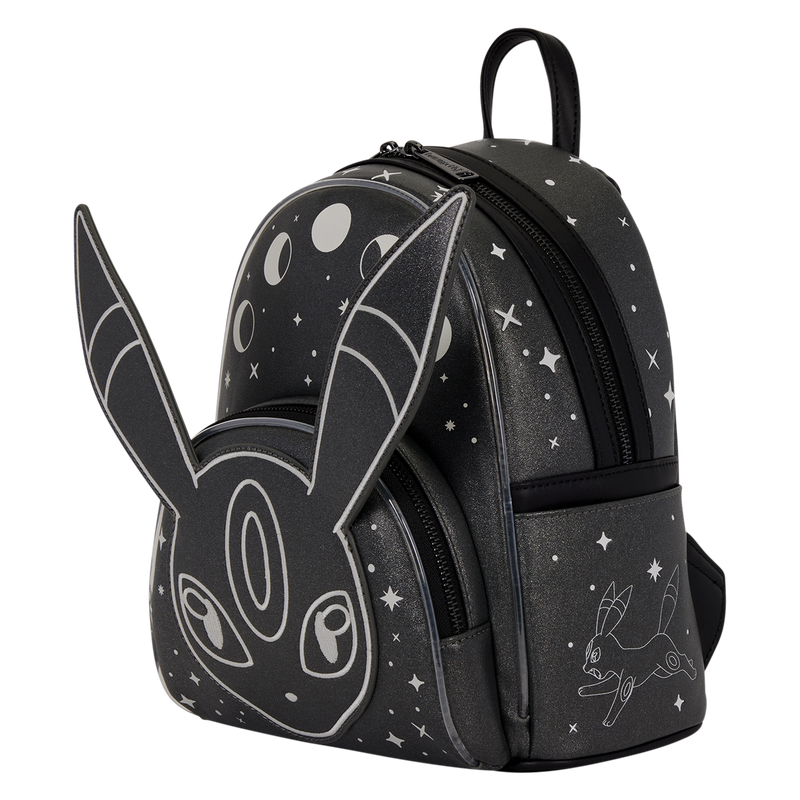 Loungefly Pokémon Umbreon Moon Phases Light-Up Glow Mini Backpack-5